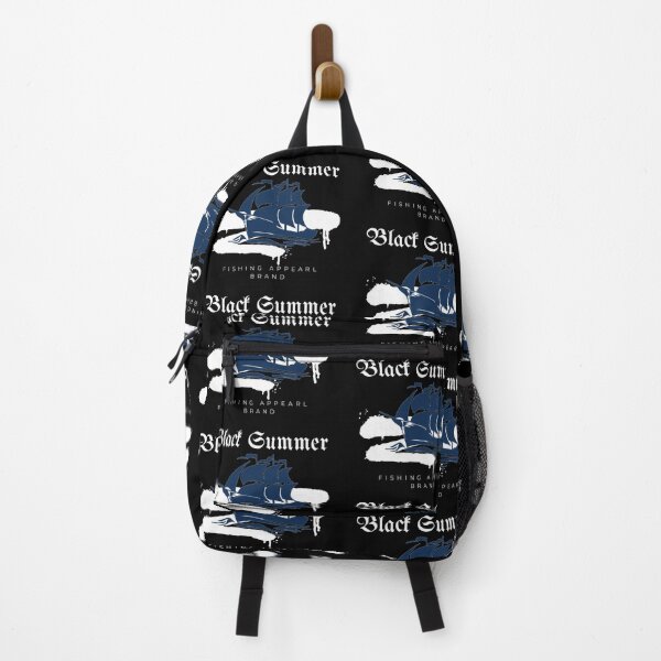 Item preview, Black Summer Fishing Appeal Brand Spray Paint Boat designed and sold by Yakisha Gates.