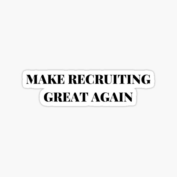 Item preview, Funny Recruiter Quote designed and sold by Click-Like.