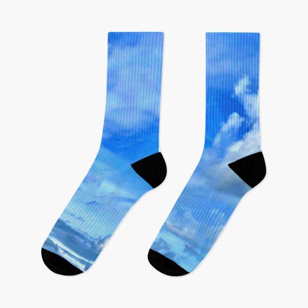 Item preview, Blue sky with clouds designed and sold by GingerCatCo.