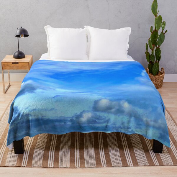Item preview, Blue sky with clouds designed and sold by GingerCatCo.