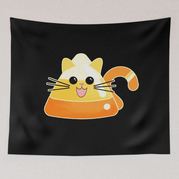 Item preview, Kawaii Candy Corn cat designed and sold by Alondra.