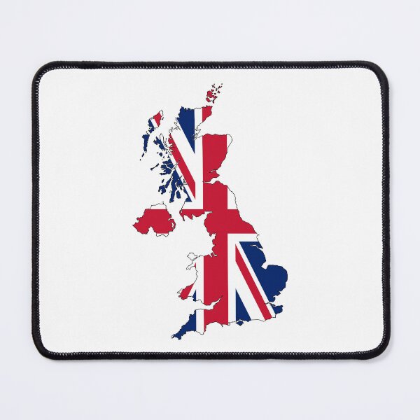 Item preview, United Kingdom Flag Map designed and sold by jsj17.