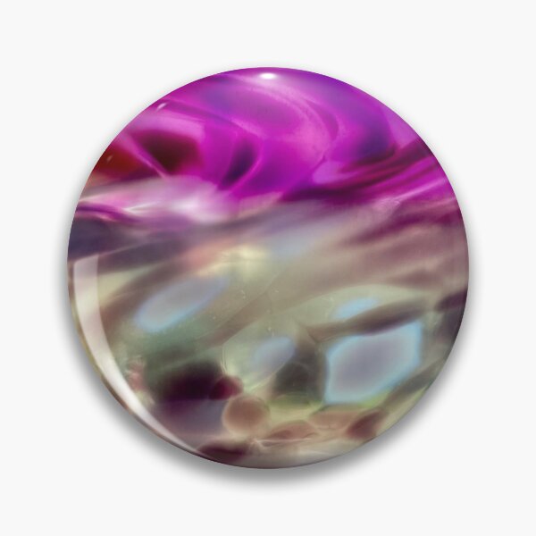 Item preview, Swirling glass in pinks and purples designed and sold by GingerCatCo.