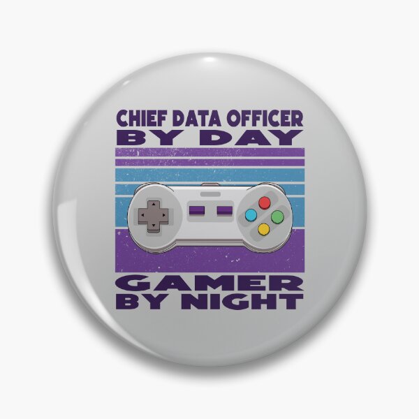 Item preview, Chief data officer by day gamer by night, dark text, funny games lovers chief data officer job, I love data, data geek designed and sold by SGS-.