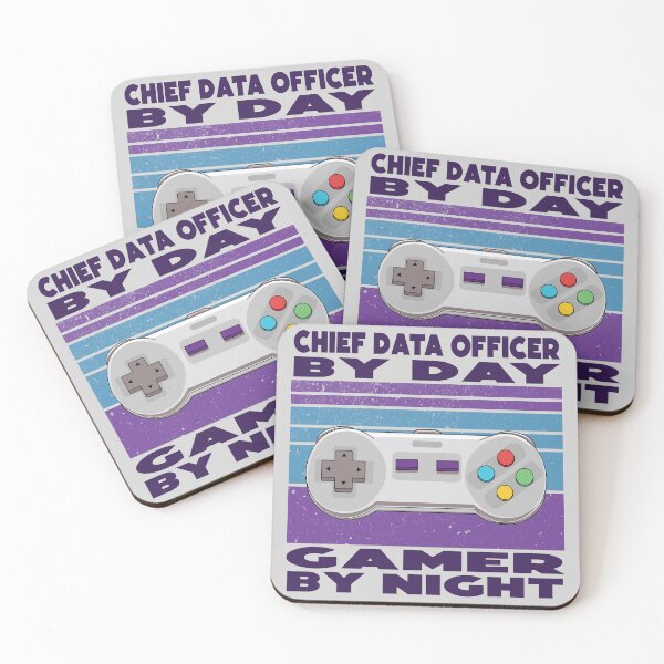 Item preview, Chief data officer by day gamer by night, dark text, funny games lovers chief data officer job, I love data, data geek designed and sold by SGS-.