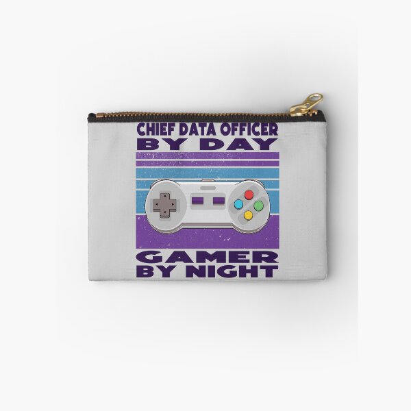 Item preview, Chief data officer by day gamer by night, dark text, funny games lovers chief data officer job, I love data, data geek designed and sold by SGS-.