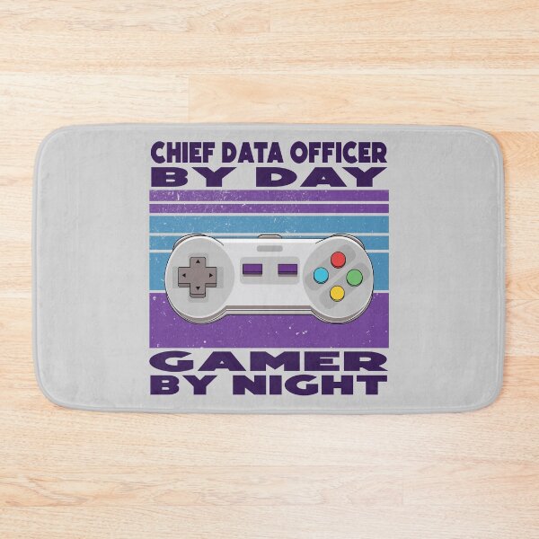 Item preview, Chief data officer by day gamer by night, dark text, funny games lovers chief data officer job, I love data, data geek designed and sold by SGS-.