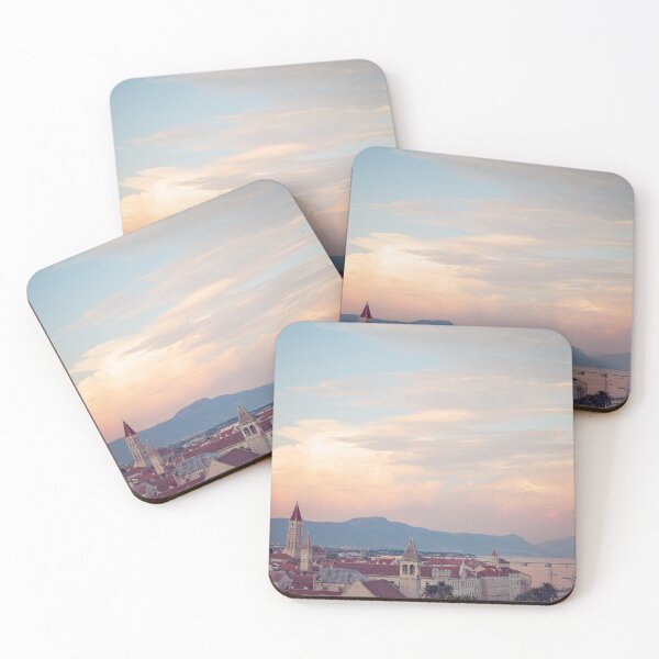 Item preview, Sunset in Trogir in Croatia designed and sold by Nebulae-Art.