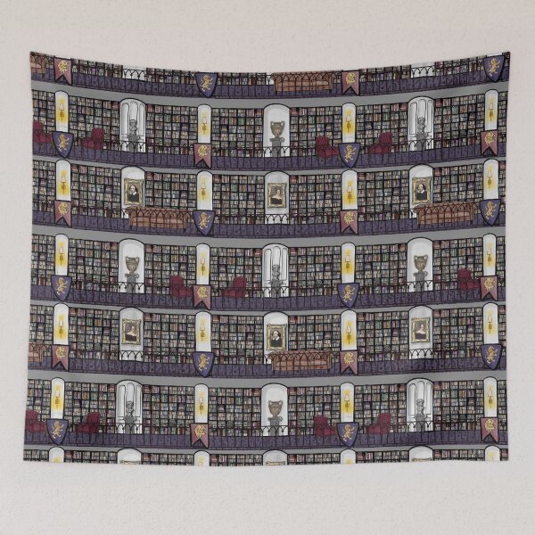 Item preview, Dark Academia - The Library designed and sold by Quick Brown Fox Canada.