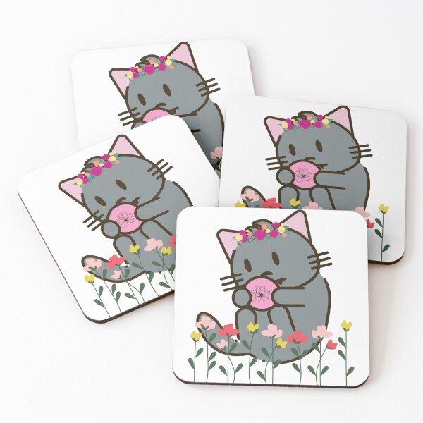 Item preview, Adorable gray kitten playing ball. designed and sold by EMIPRINCESS.