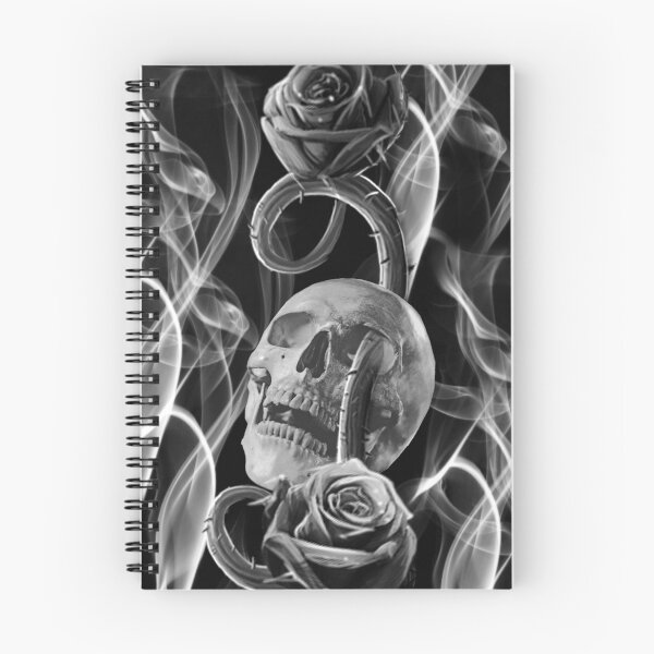 Item preview, Skull, Roses and thorns designed and sold by roxanneart.