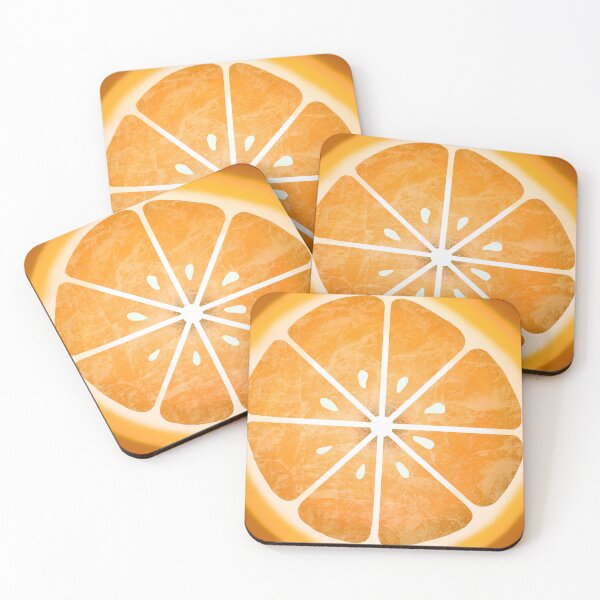 Item preview, Orange slice  designed and sold by GingerCatCo.