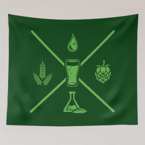 Item preview, Beer Ingredients (green) designed and sold by DKdesigns27.