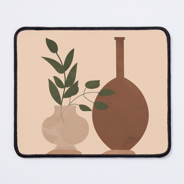 Item preview, Pottery Vases Plant, Boho, Scandinavian, Botanical Artwork designed and sold by technicolorable_art.