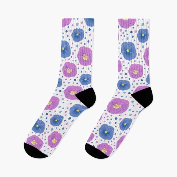 Item preview, Colorful pansies, seamless pattern designed and sold by OM-lova.