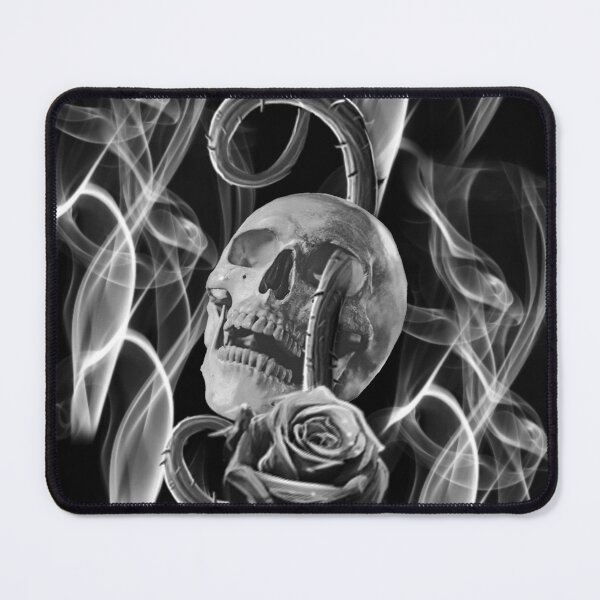 Item preview, Skull, Roses and thorns designed and sold by roxanneart.