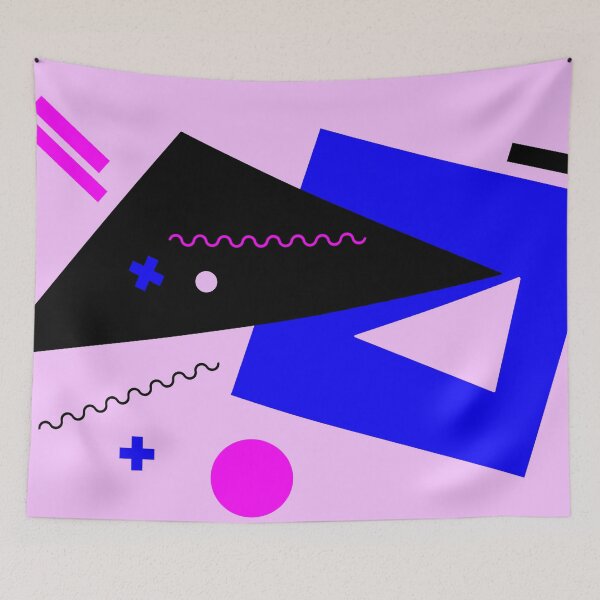 Item preview, Memphis Style Geometric designed and sold by TotallyRetroArt.