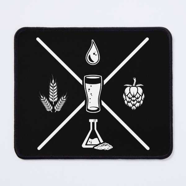 Item preview, Beer Ingredients (white) designed and sold by DKdesigns27.