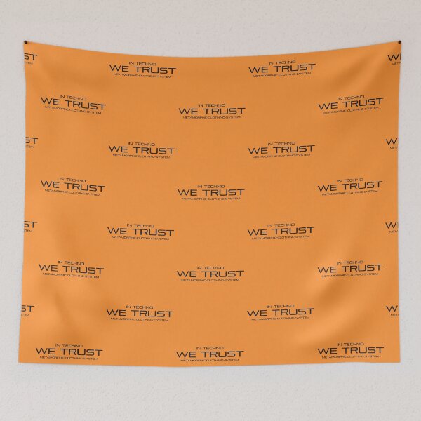 Item preview, In Techno We Trust Global Hypercolor parody designed and sold by w1ckerman.