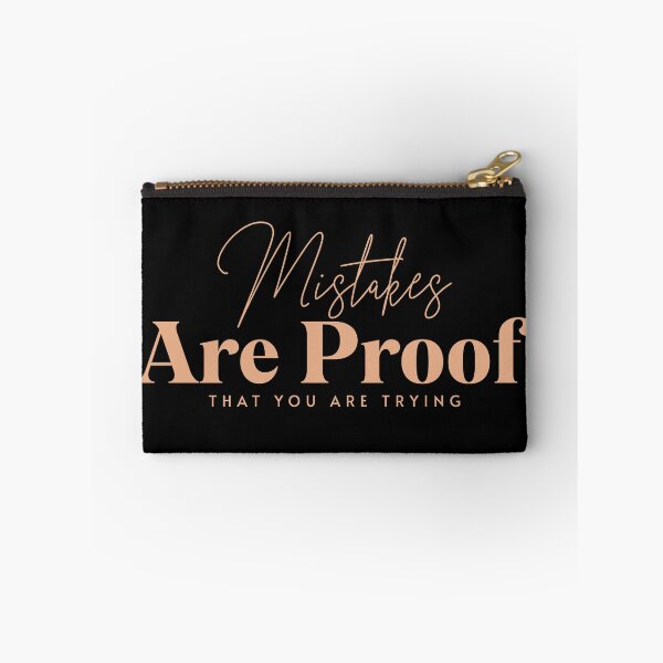 Item preview, Mistakes Are Proof That You Are Trying | Inspirational Quote | Motivational Quote | Copper Script designed and sold by campingforge.