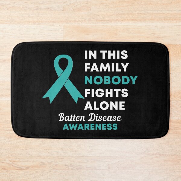 Item preview, In This Family Nobody Fights Alone Batten Disease Awareness designed and sold by Color-Sparkle.