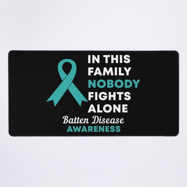 Item preview, In This Family Nobody Fights Alone Batten Disease Awareness designed and sold by Color-Sparkle.