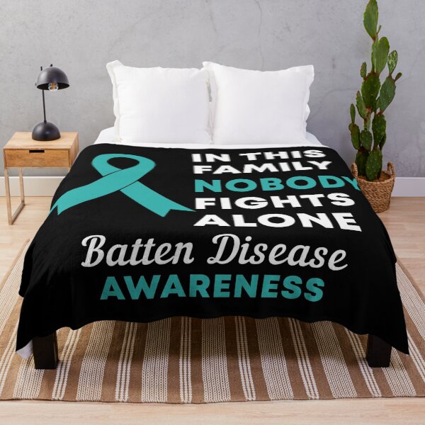 Item preview, In This Family Nobody Fights Alone Batten Disease Awareness designed and sold by Color-Sparkle.
