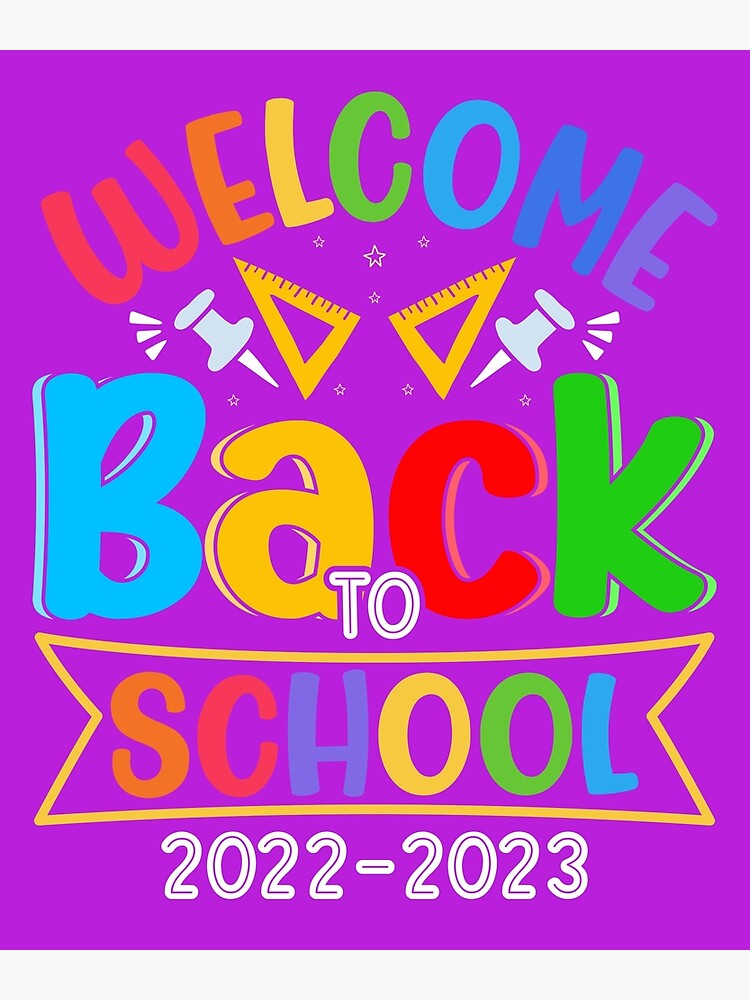 back to school" Poster for Sale by OaiTiger Redbubble