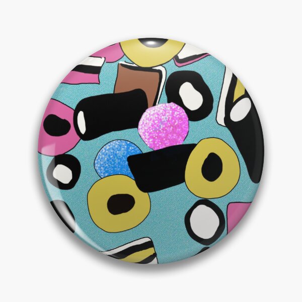 Item preview, Liquorice allsorts print designed and sold by GingerCatCo.