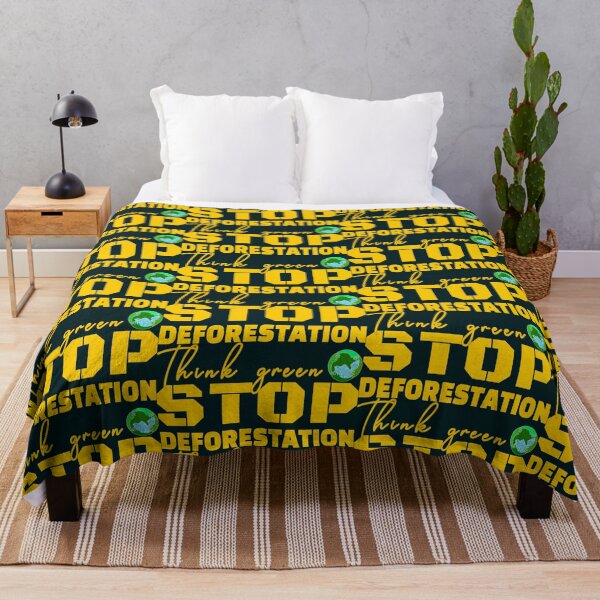 Item preview, Think Green Stop Deforestation | Conservation of the Nature designed and sold by DNC1134.