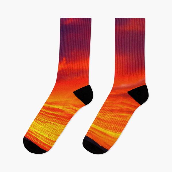 Item preview, Mountains Under Red Sky. Sunset View. Stunning Landscape designed and sold by Clothingspot.