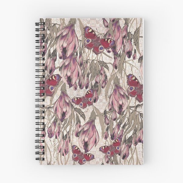 Item preview, Butterflies flying around flowers designed and sold by Snaret.