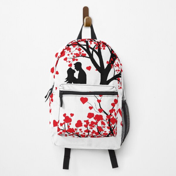 Item preview, Loving couple under red tree designed and sold by CreativeMagi.