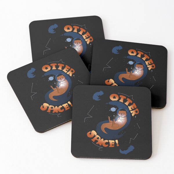 Item preview, Otter Space, Funny Otter, Otter Gifts, Astronaut, Outer Space, Space T-Shirt, Space Gift, Otter Cosmonaut designed and sold by Mossysplashart.