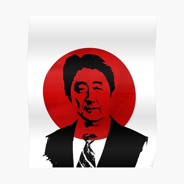 “Shinzo Abe” Poster for Sale by NamKey | Redbubble