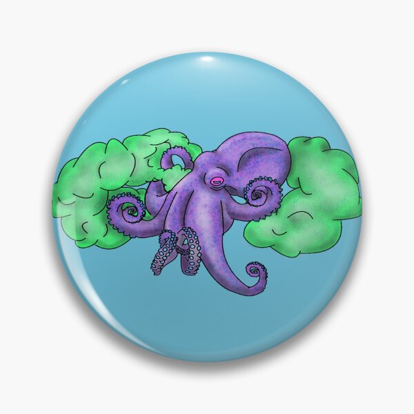 Item preview, Majestic Octopus designed and sold by OdditeDelight.