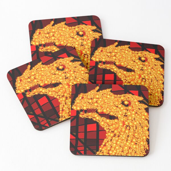 Item preview, Mosaic Pattern With Abstract Sea Dragon Head Artwork40 D1 Production designed and sold by SelfUpgrade.
