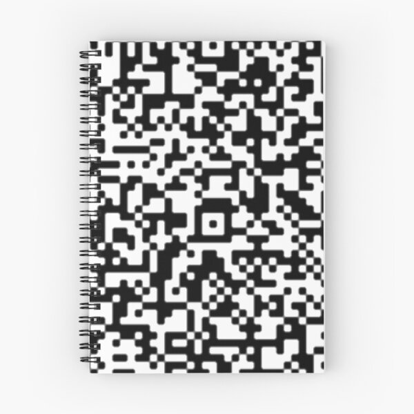 Item preview, QR code type pattern, black and white designed and sold by GingerCatCo.