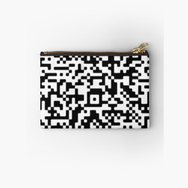 Item preview, QR code type pattern, black and white designed and sold by GingerCatCo.