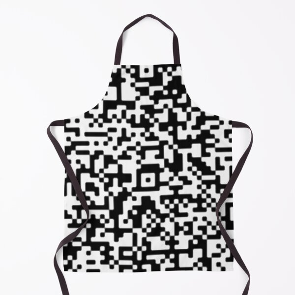 Item preview, QR code type pattern, black and white designed and sold by GingerCatCo.