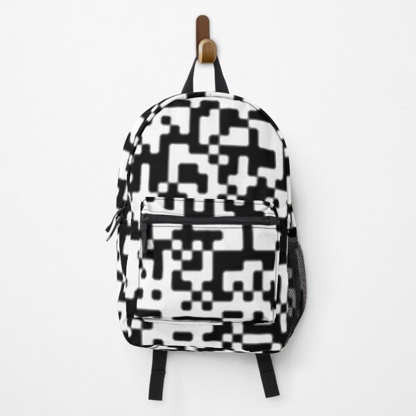 Item preview, QR code type pattern, black and white designed and sold by GingerCatCo.