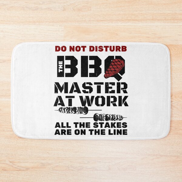 Item preview, do not disturb BBQ master at work designed and sold by Chaos-Touch.