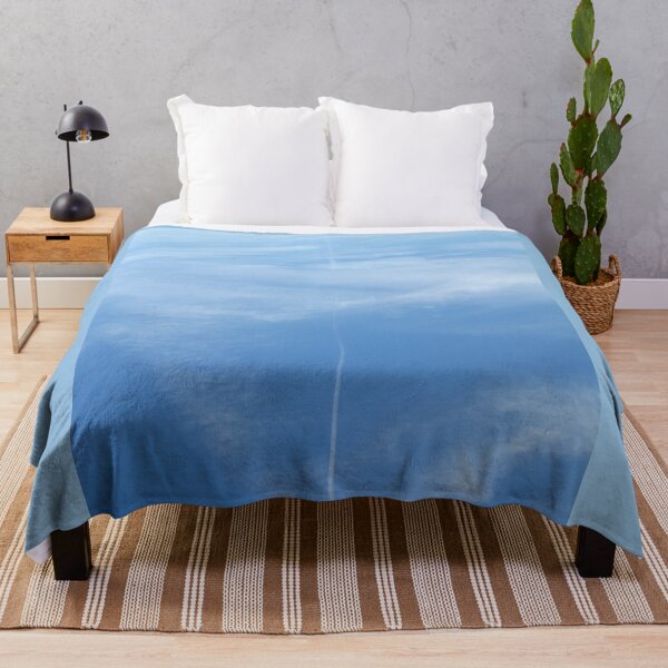 Item preview, Beautiful enchanting blue sky with wispy clouds designed and sold by AIfun135.