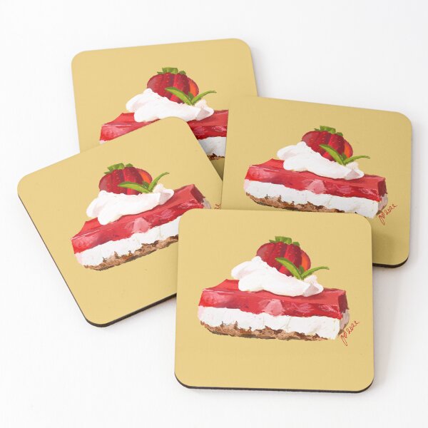 Item preview, Strawberry Flan designed and sold by GillianTapping.