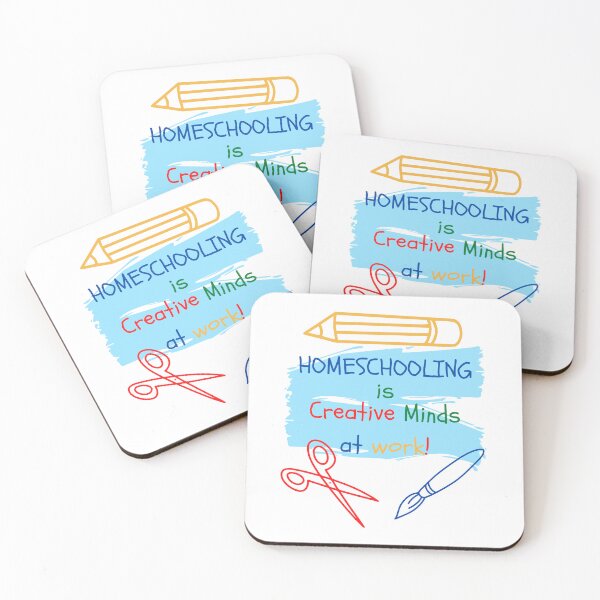 Item preview, Homeschool is creative minds at work designed and sold by AngelaNinette.