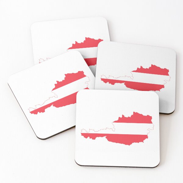 Item preview, Austria Flag Map designed and sold by jsj17.