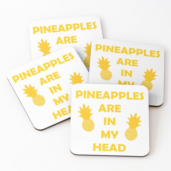 Item preview, Pineapples Are In My Head designed and sold by NoirPineapple.