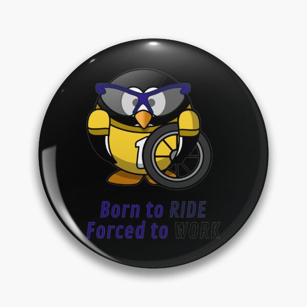Item preview, Born To Ride Forced To Work Classic T-Shirt designed and sold by ayeshadanaqws.