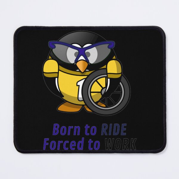 Item preview, Born To Ride Forced To Work Classic T-Shirt designed and sold by ayeshadanaqws.