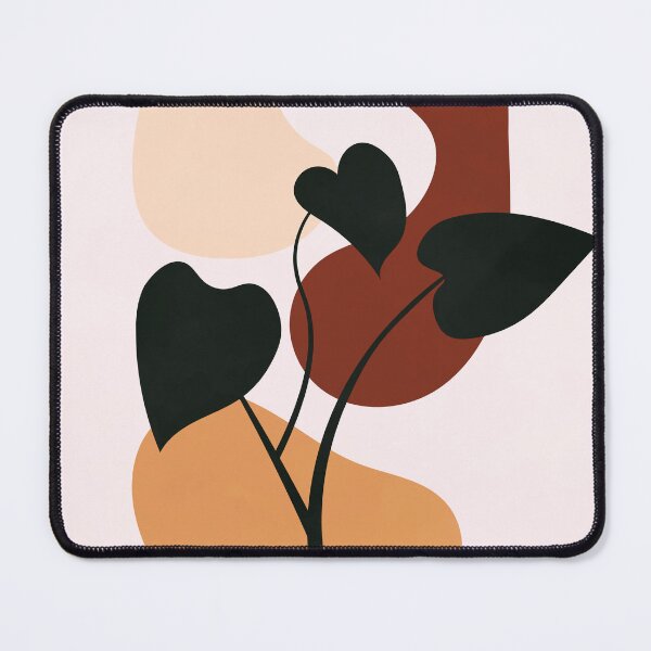 Item preview, Abstract Boho Plant, Mid Century Boho Wall Art designed and sold by technicolorable_art.